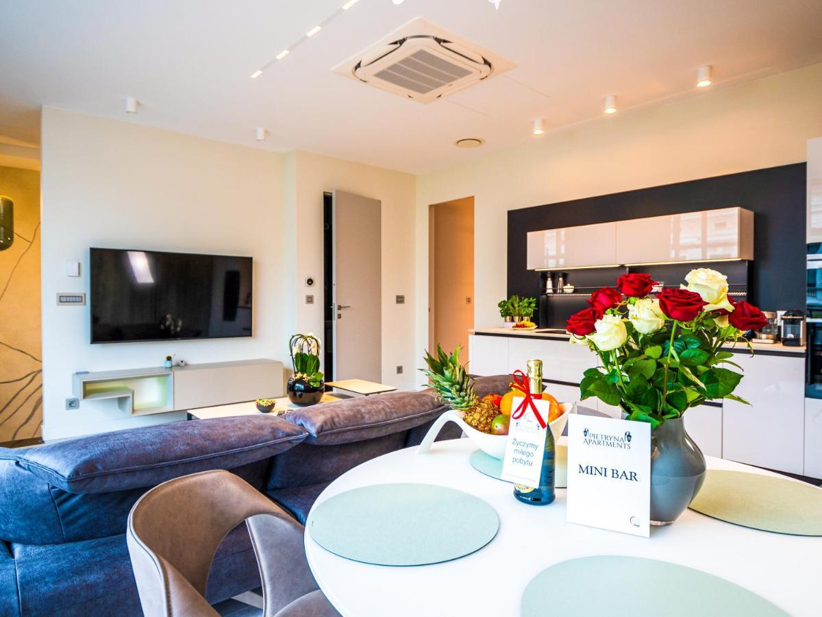 Pietryna Apartments Luxury - Sauna , Jacuzzi , Bezposrednio Przy Ul Piotrkowskiej Łódź Esterno foto