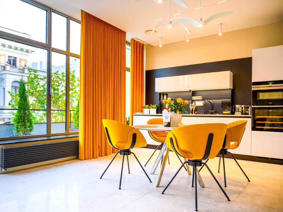Pietryna Apartments Luxury - Sauna , Jacuzzi , Bezposrednio Przy Ul Piotrkowskiej Łódź Esterno foto