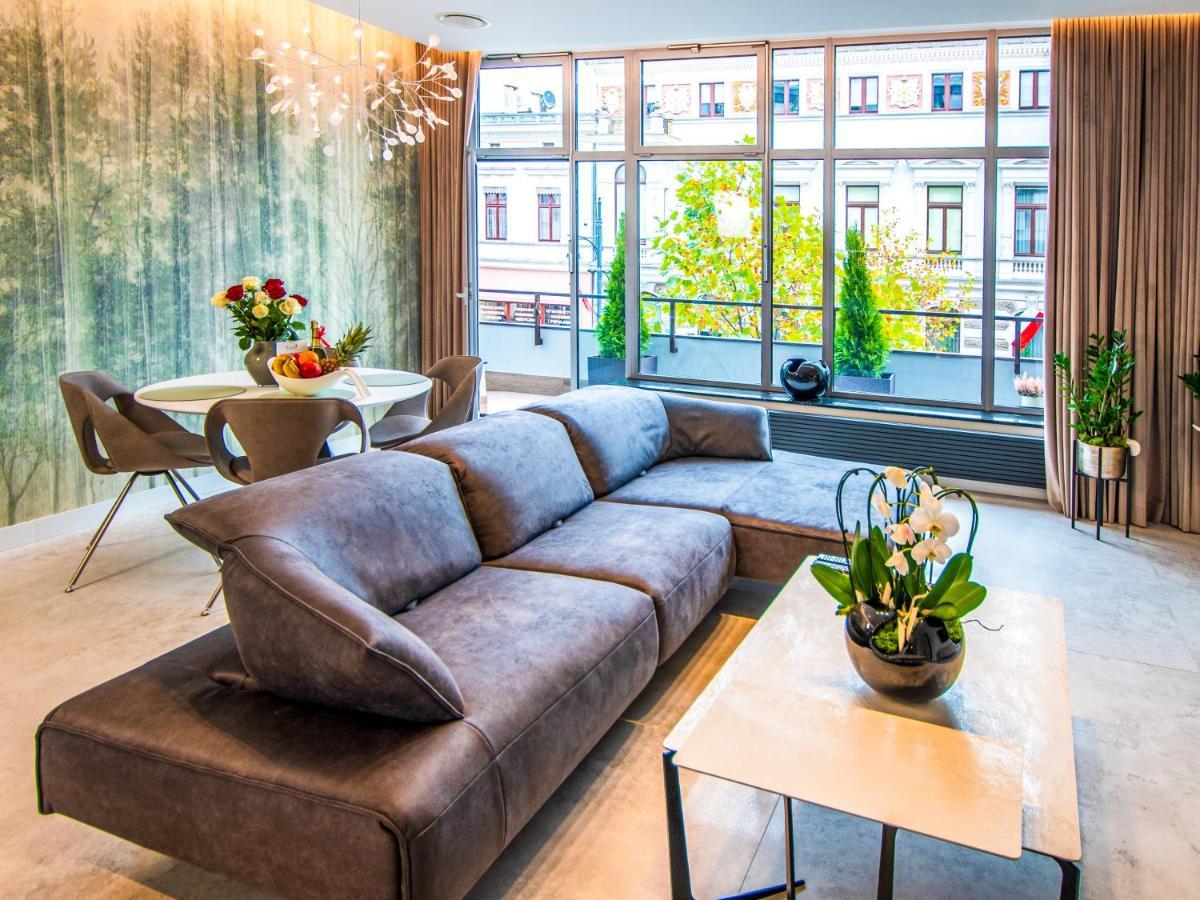 Pietryna Apartments Luxury - Sauna , Jacuzzi , Bezposrednio Przy Ul Piotrkowskiej Łódź Esterno foto