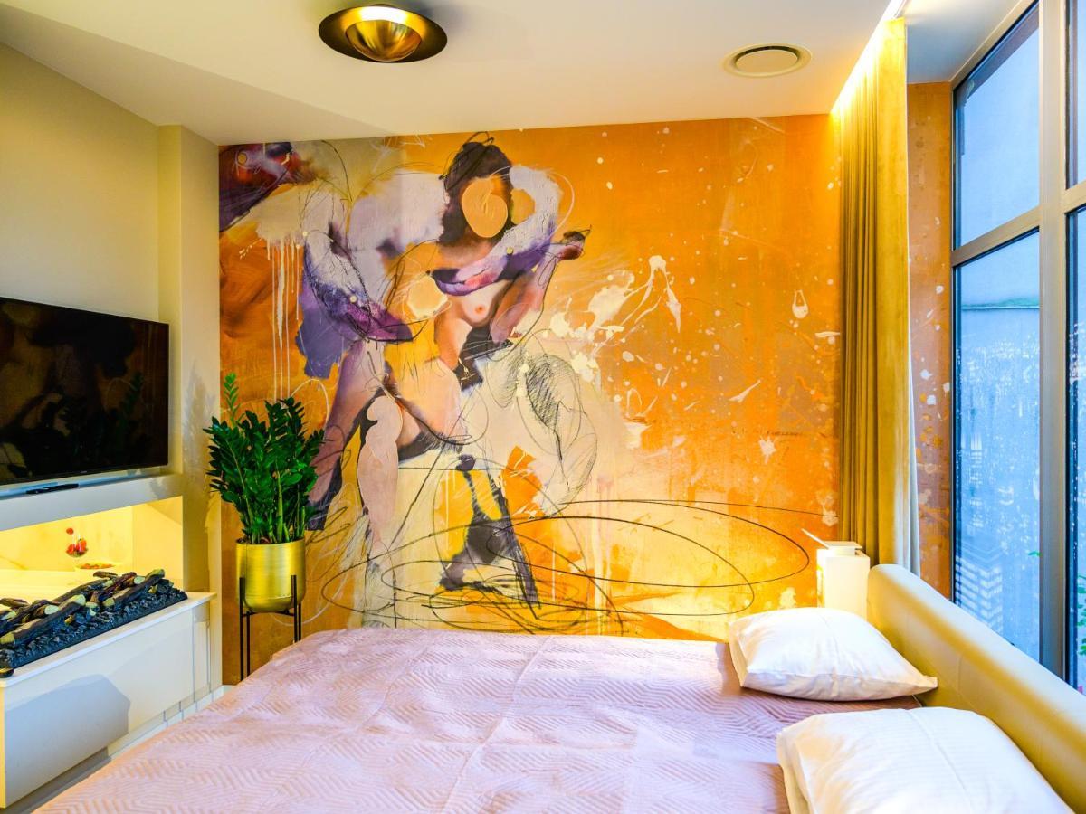 Pietryna Apartments Luxury - Sauna , Jacuzzi , Bezposrednio Przy Ul Piotrkowskiej Łódź Esterno foto